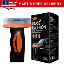 New Automotive Oil Film Cleaner Car Windshield Oil Film Remover w/ Brush Head