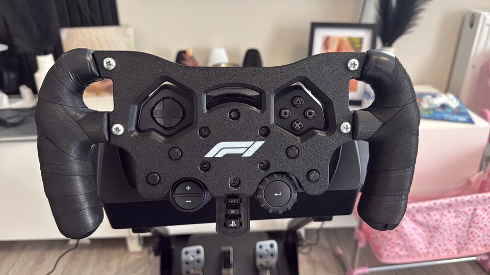 logitech G923 - G920 - G29 F1 wheel mod -3d printed with grips - Image 2 of 2