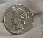 1926 S US Peace Dollar $1 XF (Cleaned)