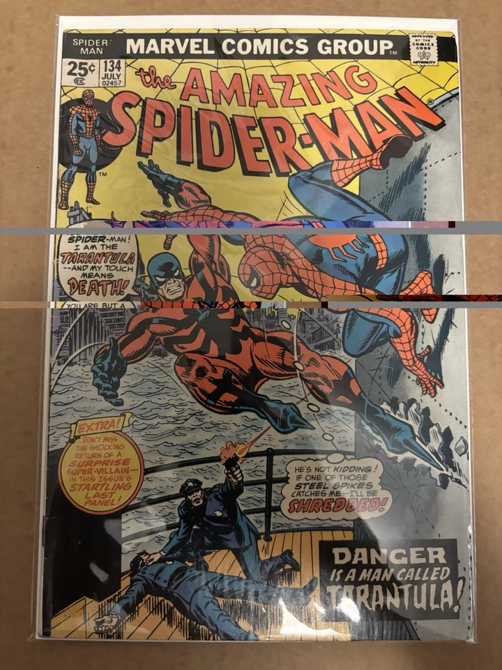 The Amazing Spiderman Comic #134 1974 First Tarantula Appearance - Image 1 of 3