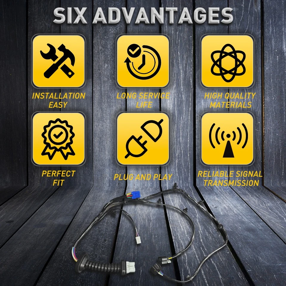 Arnés de cableado de puerta trasera izquierda o derecha para Dodge Ram 5500 2008-2010 Foto 4 de 4