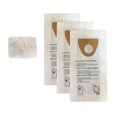 VacBagsUSA® Shop Vac Mighty Mini Model M100 Vacuum Bags, 3 Bags, 1 Filter