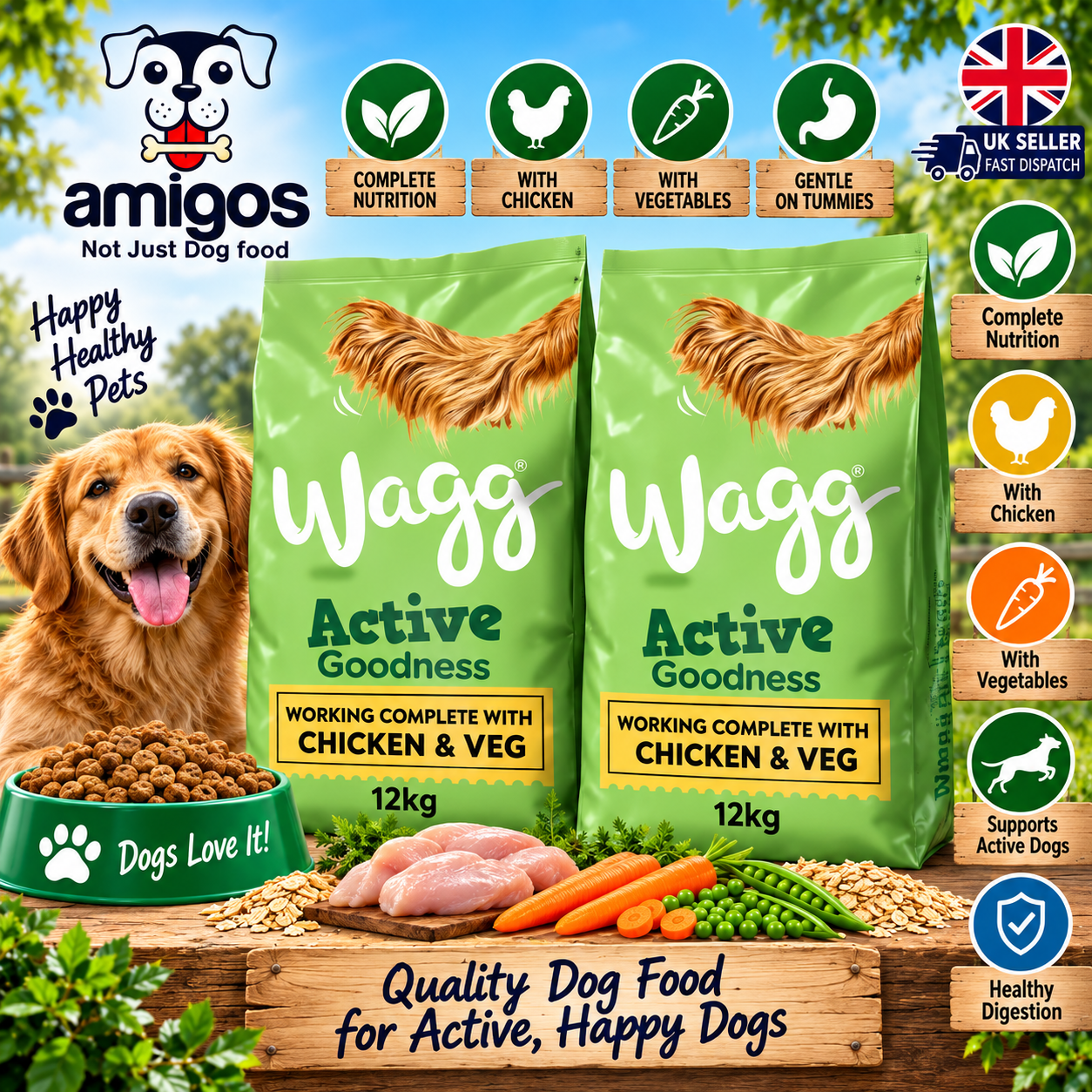 Skinner's Field & Trial Working Dog Food Variety Pack 12x390g - Image 3