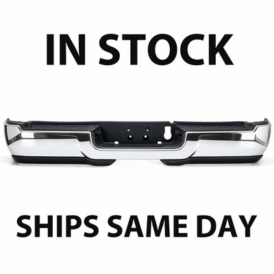 VRC Chrome Step Bumper For Ram 2500 3500 2019-2024 Rear Bumper w/O Park Assist