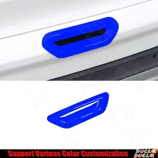 For Ford Edge 2015-2021 Bright Blue Car GL Trunk Tailgate Door Bowl Cover Trim