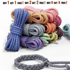 Fully Laced Rope Laces- Shoelaces Football Boots Trainer Hiking Ropelaces