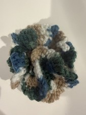 Crochet Handmade Hair Scrunchie New