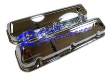 Big Block Ford Chrome Steel Valve Covers 1968-97 429-460 Car Truck Bbf Hot Rod Big Block Ford Chrome Steel Valve Covers 1968-97 429-460 Car Truck Bbf Hot Rod