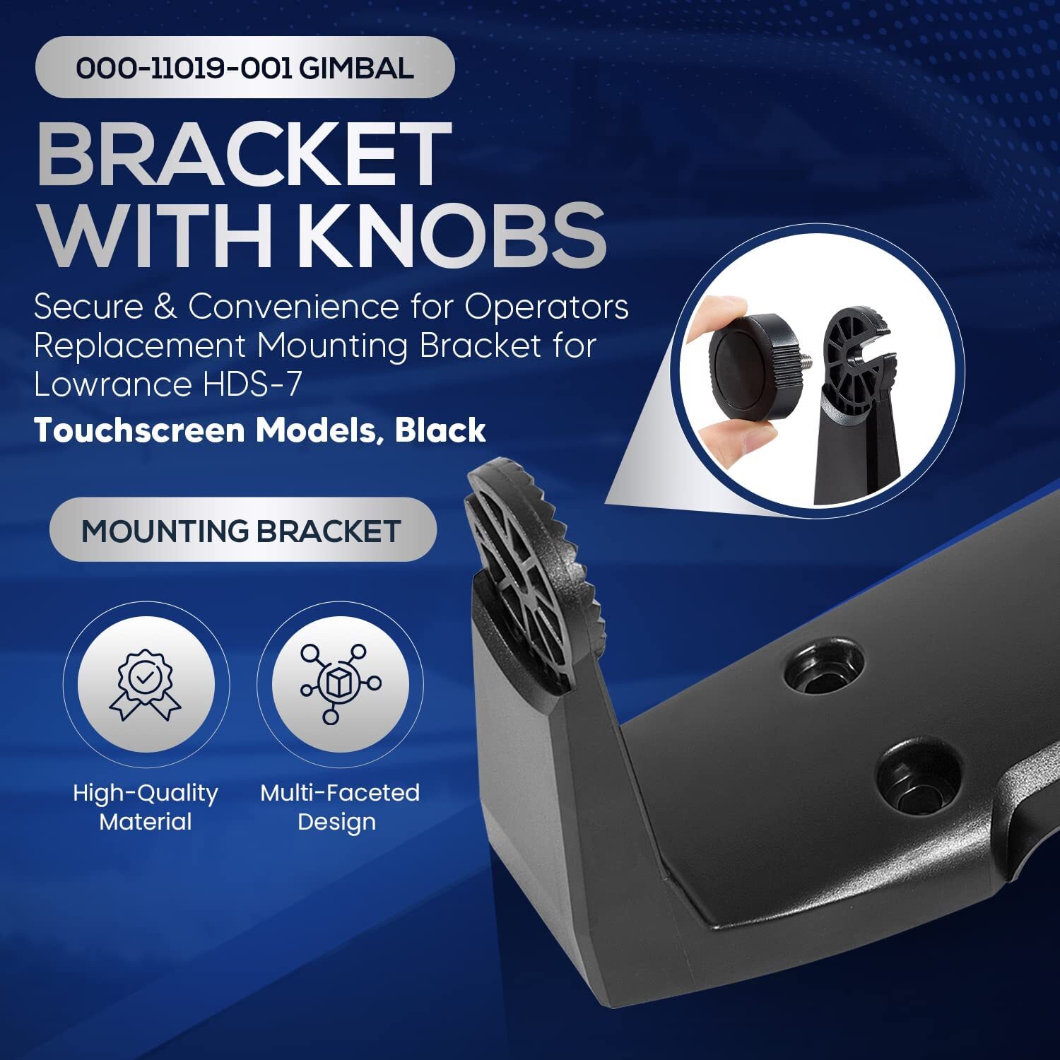 Lowrance Hds 000-11019-001 Gimbal Bracket Mounting Bracket With