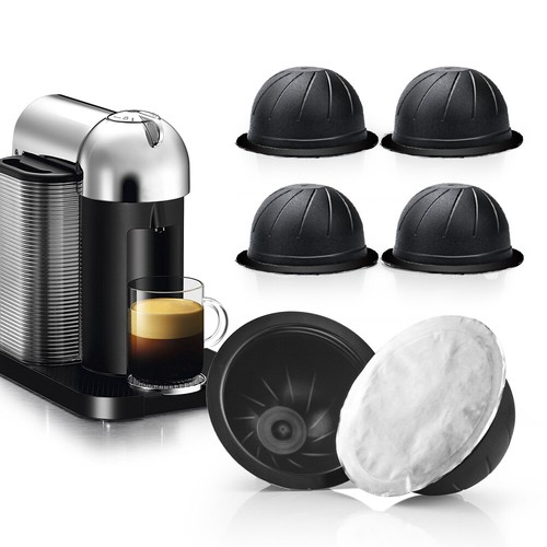 5x 230ML Reusable Coffee Capsule Pod 