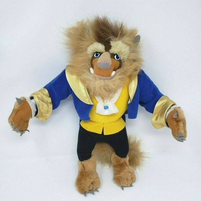 14" VINTAGE 1992 DISNEY BEAUTY AND THE BEAST MATTEL STUFFED ANIMAL PLUSH TOY eBay