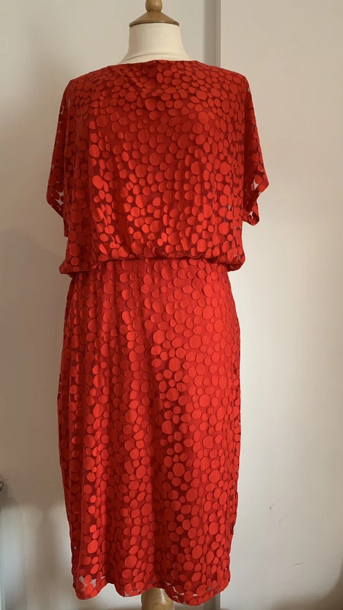 Polka dot occasion clearance dress uk