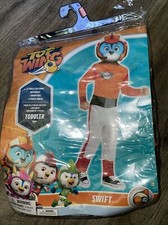 Nick Jr. Top Wing SWIFT Toddler 3T-4T Costume with Jumpsuit and Mask Halloween