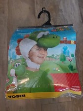 Yoshi Headpiece Super Mario Brothers Halloween Child Costume Accessory kit