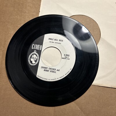 Chubby Checker Bobby Rydell Jingle Bell Rock/Jingle Bells Imitations Cameo 45