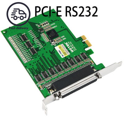 1PCS PCI-E to 8-port RS232 COM serial port expansion card industrial grade #E3