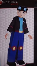 TDM Dan U Tuber Tube Heroes Gaming Halloween Costume Diamond Minecart Sm 4 6 NEW