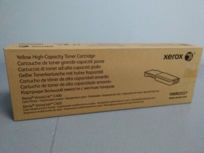 Xerox VersaLink C400 Yellow High-Capacity Toner Cartridge 106R03521