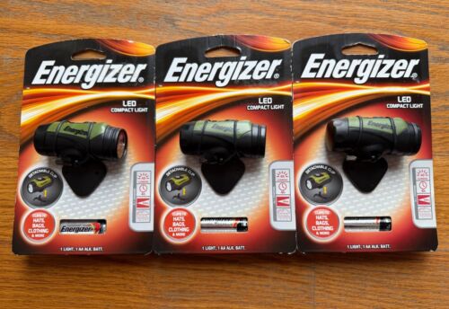 (3) NEW Energizer LED Compact Light Flashlight