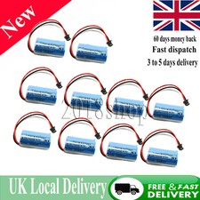10pcs 1800mAh CR17335SE-R 3V Q6BAT PLC Battery For Mitsubishi QNS FANUC System
