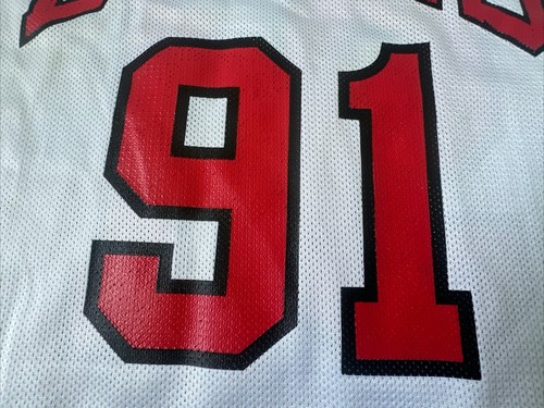 Dennis Rodman Chicago Bulls Champion NBA Jersey Size 52 New With Tags - 第 2/11 張圖片