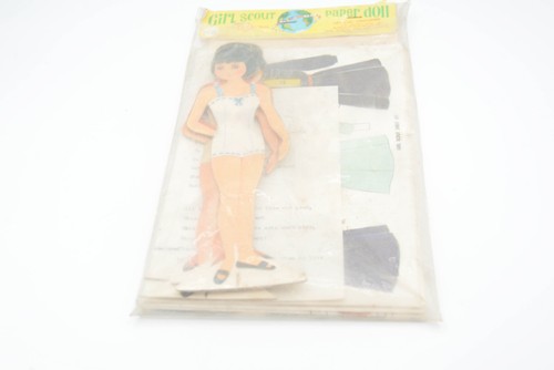 Girl Scout Paper Dolls and Clothes