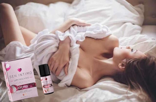 Sen Intimo Lubricant Lychee Flavor Electrifying Hot Sensation Intense Orgasmic