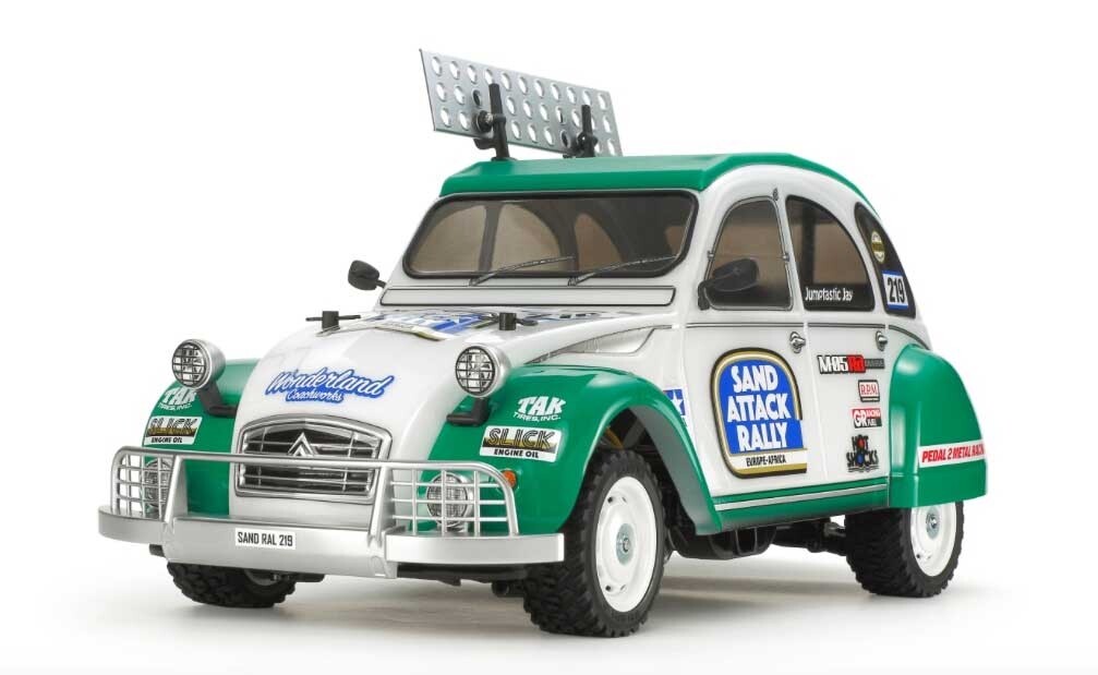 TAIYO RADIO RACER Citroën 2CV ラジコン NEW Tamiya 1/10 RC Citroen 2CV Rally M-05 RA 2WD On-Road Car Kit