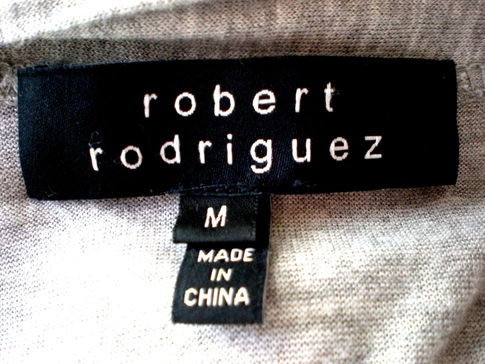 ROBERT RODIGUEZ GRAY ASYMMETRICAL DRAWSTRING JERS… - image 8