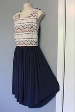 Dolan Left Coast Collection Anthropologie Sabado High Low Dress XS