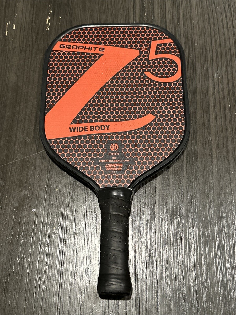 ピックルボールパドル Onix Z5 Graphite Paddle USAPA ONIX Graphite Z5 Graphite Pickleball Paddle Wide Body USAPA