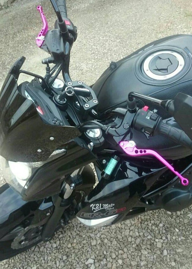Leviers pour KAWASAKI NINJA 650R réglables pour éliminer la fatigue des mains en ville