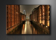 Images sur toile! 120 cm Nr 5051 Hambourg pret a accrocher