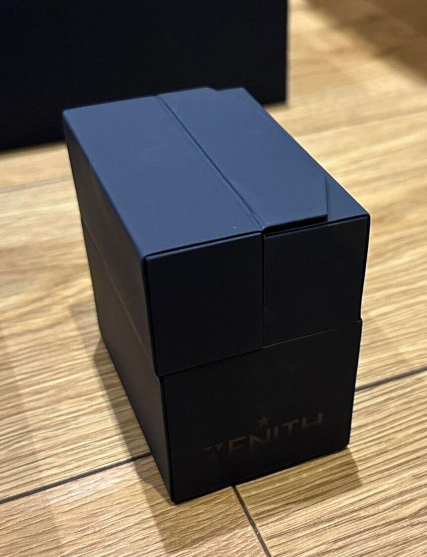 Genuine Original Current Zenith Watch Presentation Box Travel Case