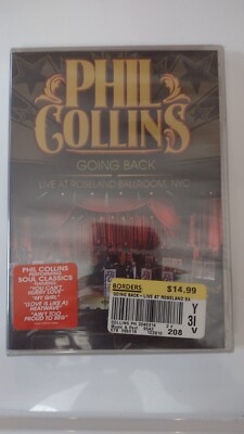Phil Collins: Going Back-Live  Roseland Ballroom NYC DVD Concert Music Soul NEW!