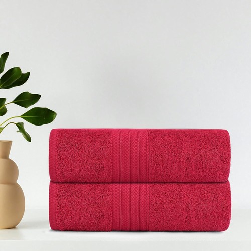 2 confezioni lenzuolo da bagno extra large 100% cotone 500 GSM asciugamano morbido altamente assorbente - Foto 30 di 37