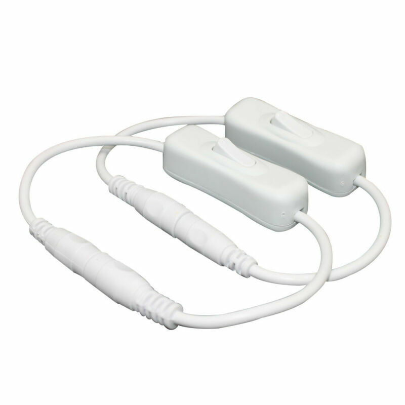 DC12V IN-LINE ON/OFF Power Switch Adapter for LED Strip Light CCTV ...