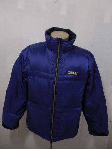 Vintage 90s Polo Sport Ralph Lauren USA Flag Logo Puffer Vintage 90s Polo Sport Ralph Lauren USA Flag Logo Puffer
