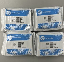 HP 728 Lot Of 4 Ink Cartridge F9J61A Yellow F9J62A Magenta F9J63A Cyan F9J64A BK