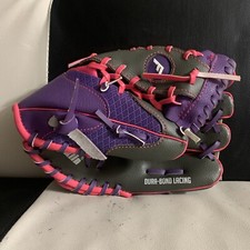 Franklin 22867 T-Ball 9.5in Mesh Tek RHT Purple  Pink Glove