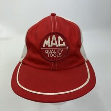 MAC Quality Tools Patch Trucker Snapback Hat Cap Usa Made ๐บ๐ธ 70s 80s Vintage