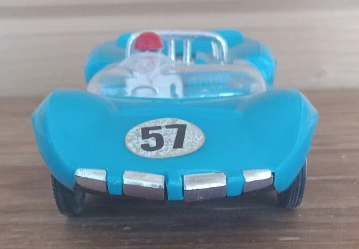1960's ZEE Friction  Chapparel Race Car 2057. Great Condition. Works. 5.5" Long - Image 4 of 4