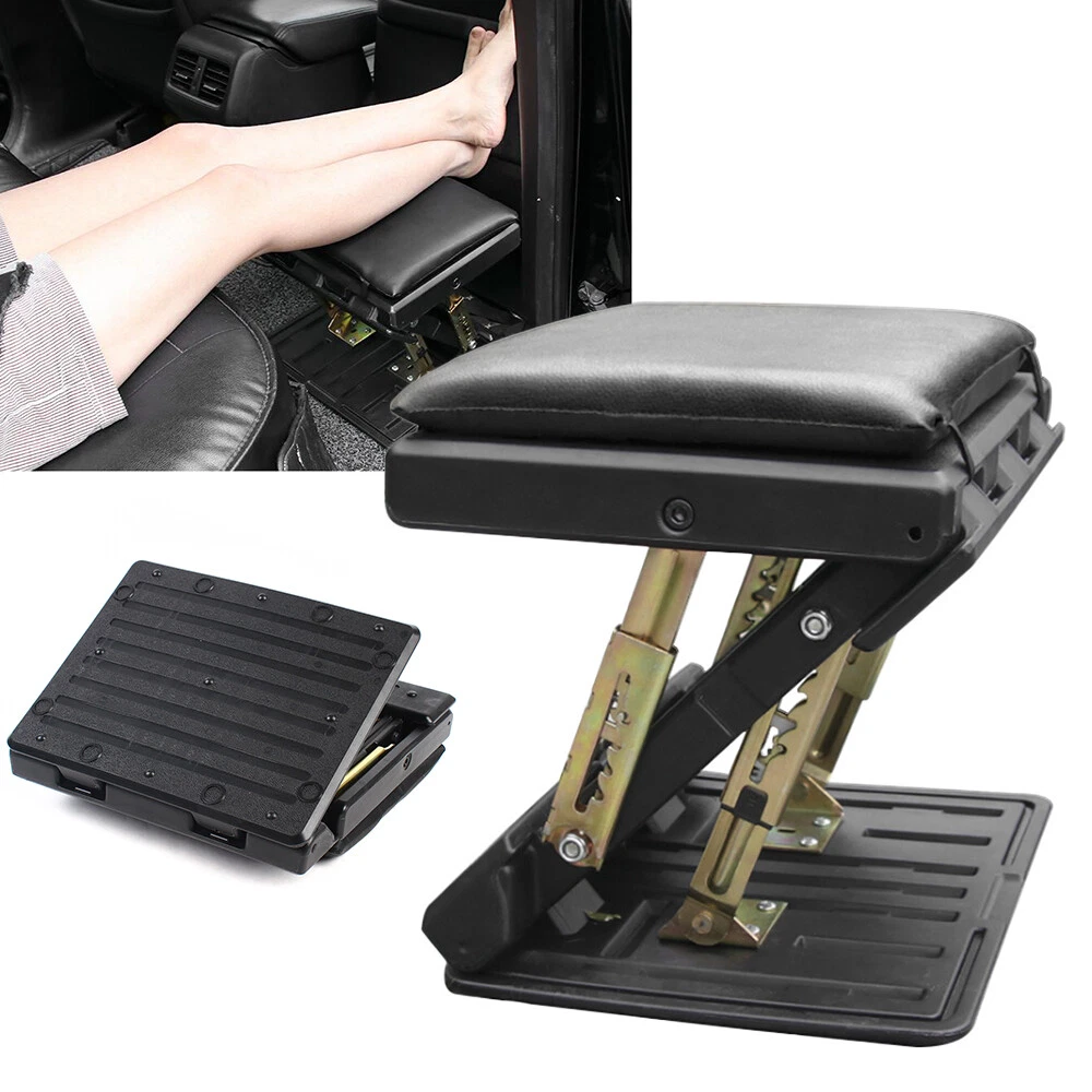 Foot Rest Stool Ergonomic Adjustable Height Under Desk/Car