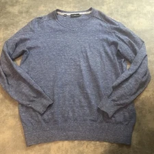 Rodd & Gunn Sweater Men's Medium Blue Cotton V-Neck Pullover