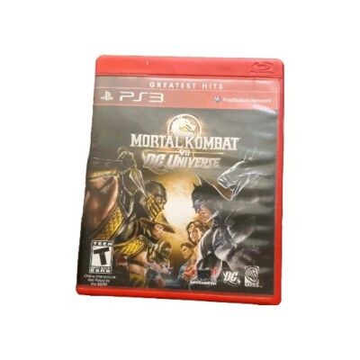 Mortal Kombat  Vs Dc Universe Ps3 Greatest Hits 