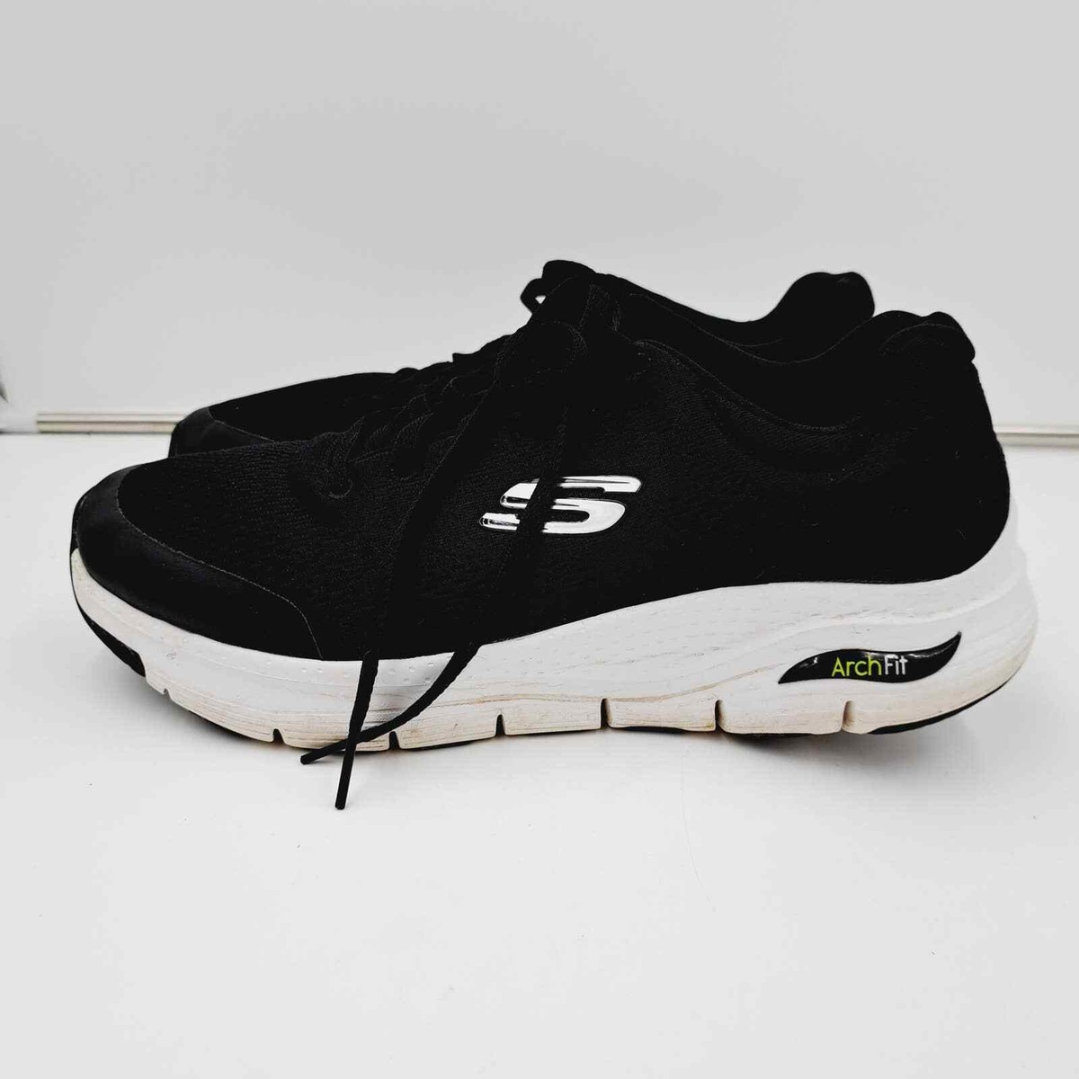 Mens 13 Skechers Arch Fit Big Appeal Black 232040WW BKW | eBay display picture 1