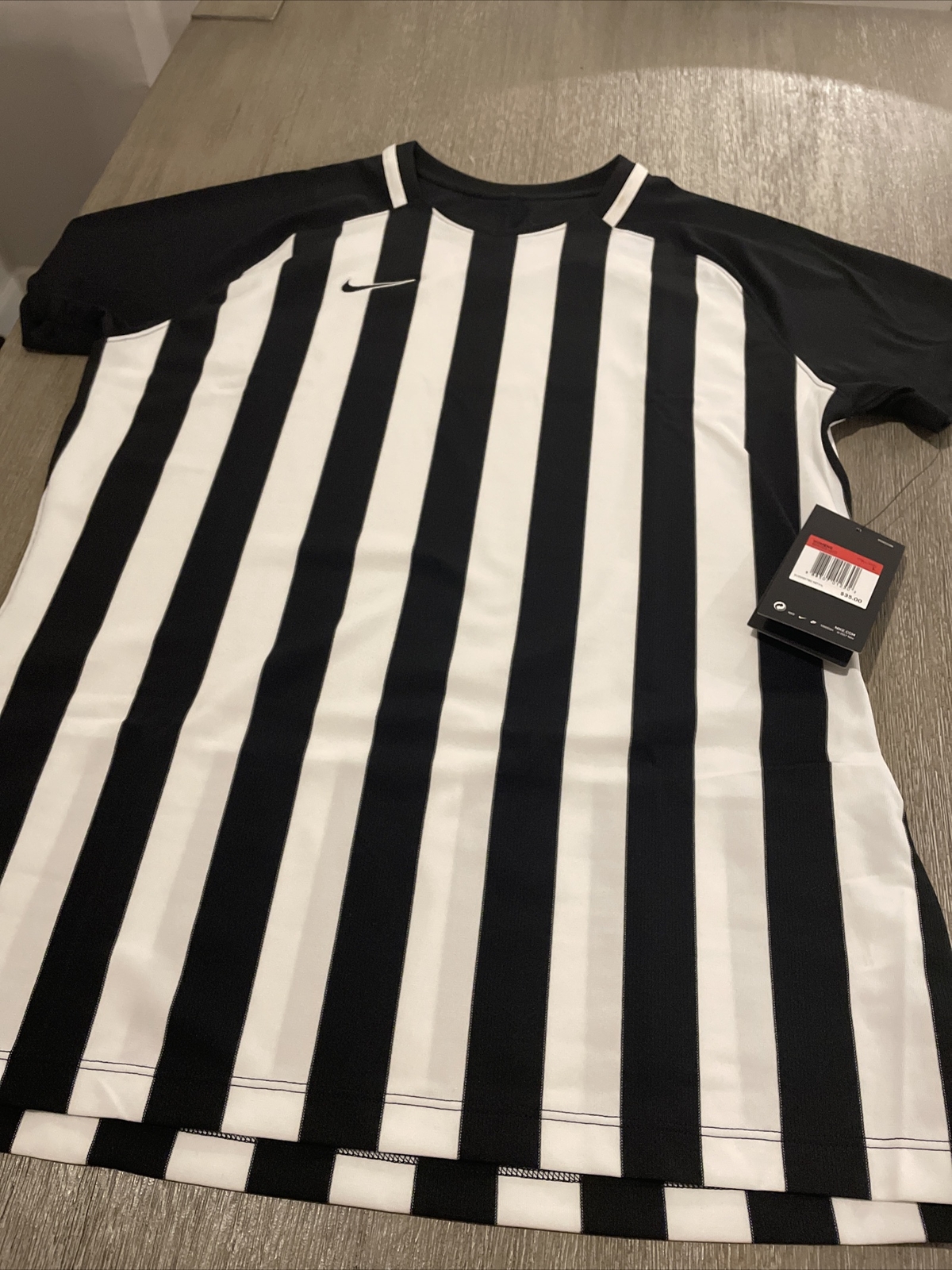 nike us ss striped division iii jersey