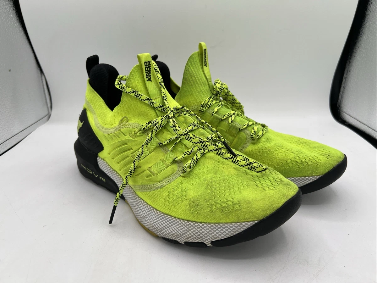 Under Armour Project Rock 3 High-Vis Yellow Black for sale | eBay
