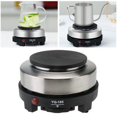 Hot Plate for Moka Pot 500W Mini Electric Stove Adjustable Temp - Perfect
