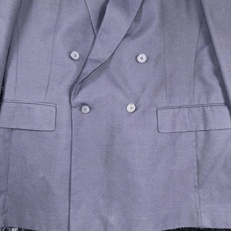 Traje Henry Grethel Para Hombres Azul Marino Doble Pecho Chaqueta Pantalones Conjunto Dillards Foto 3 de 4
